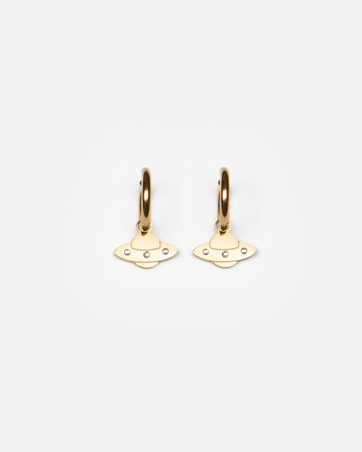 Boucles d'oreilles SOUCOUPE VOLANTE