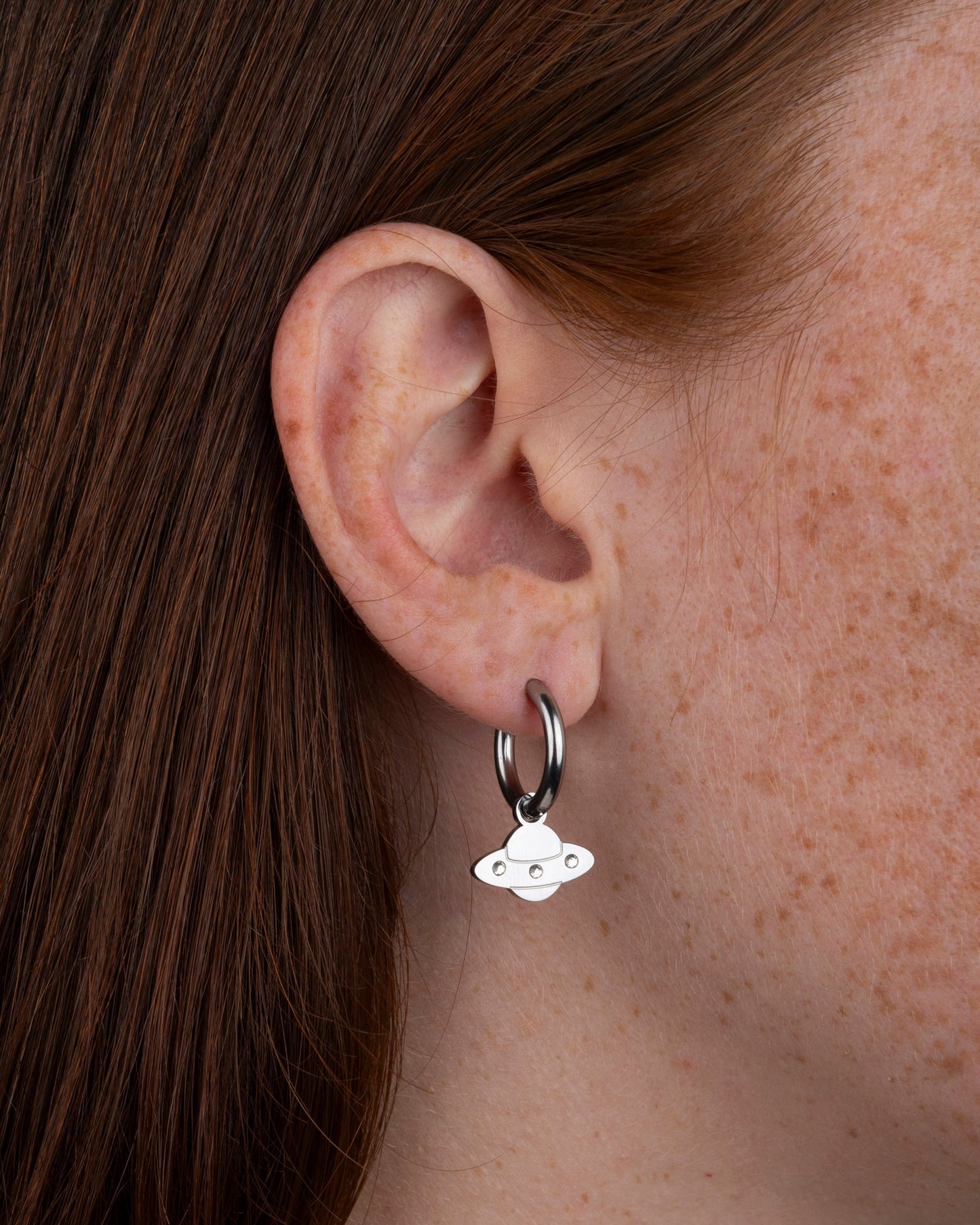 Boucles d'oreilles SOUCOUPE VOLANTE