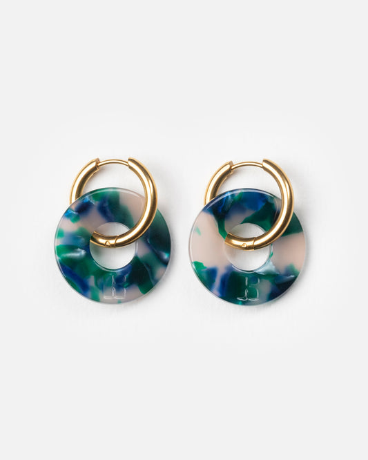 Boucles d'oreilles DONUTS - Verde -