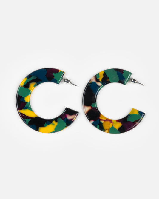 Boucles d'oreilles GINZA - Camo -