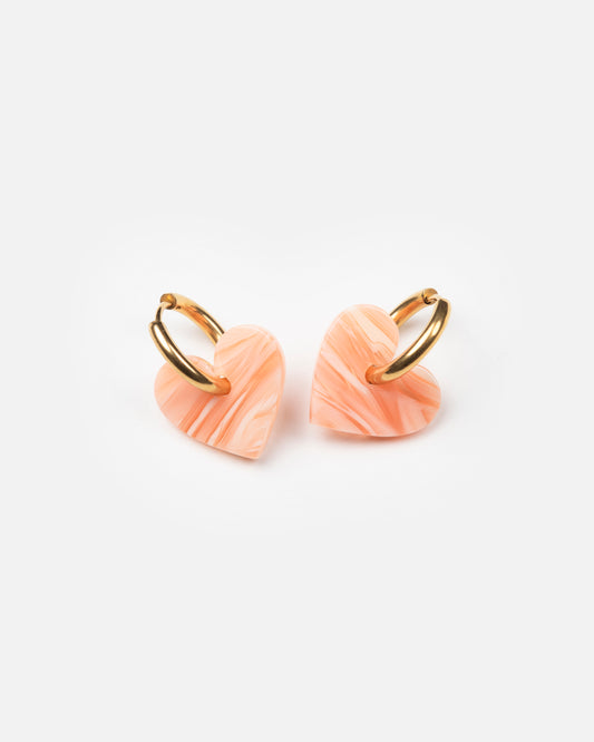 Boucles d'oreilles LOVA LOVA - Saumon -